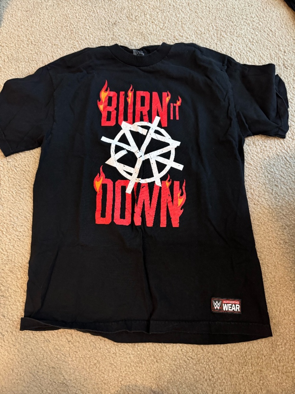 WWE Seth Rollins Burn It Down shirt